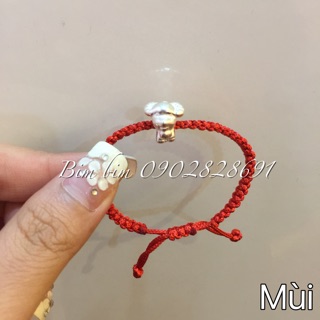 Vòng 12 con giáp bạc nguyên chất