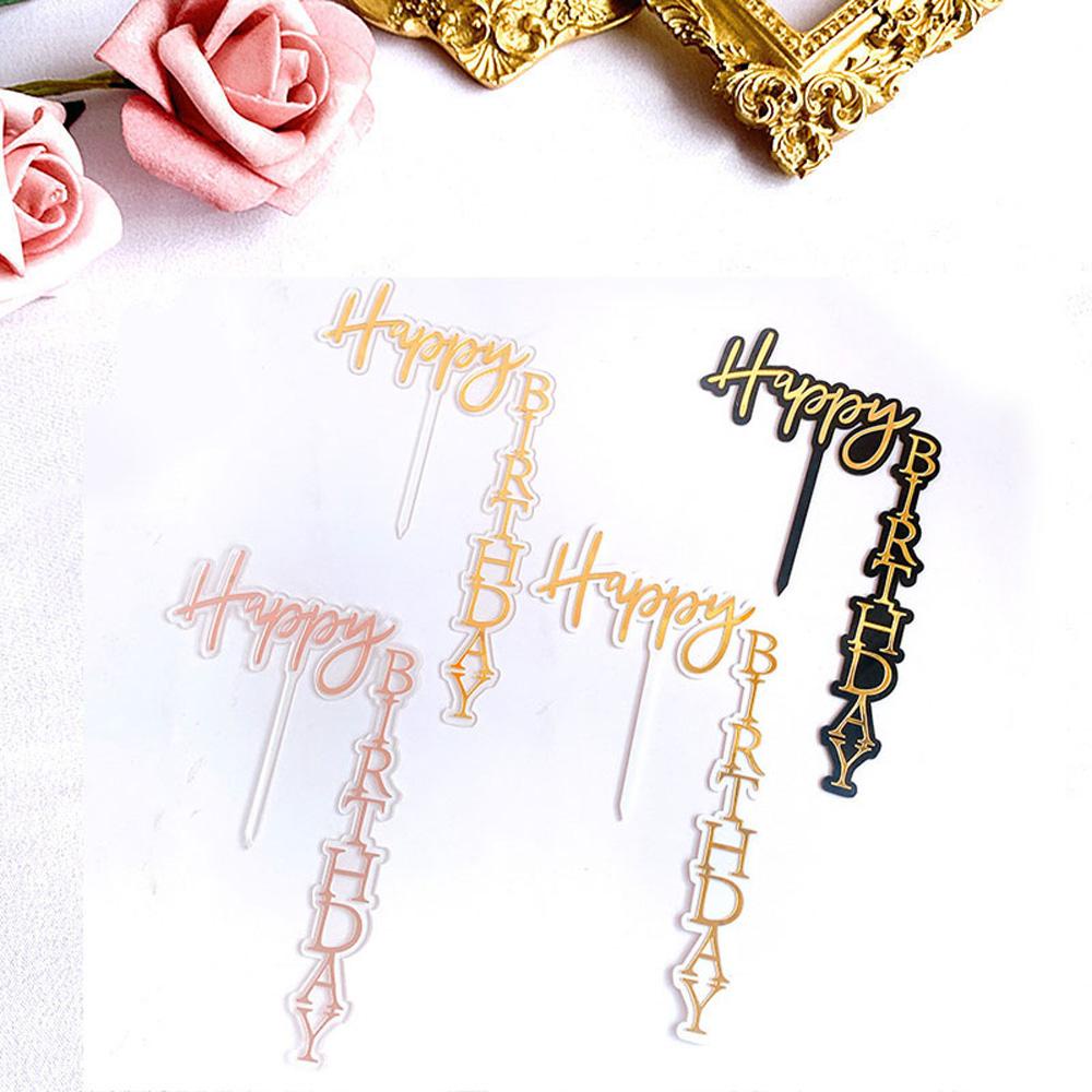 AUGUSTINA Topper Cắm Trang Trí Bánh Kem Bằng Acrylic