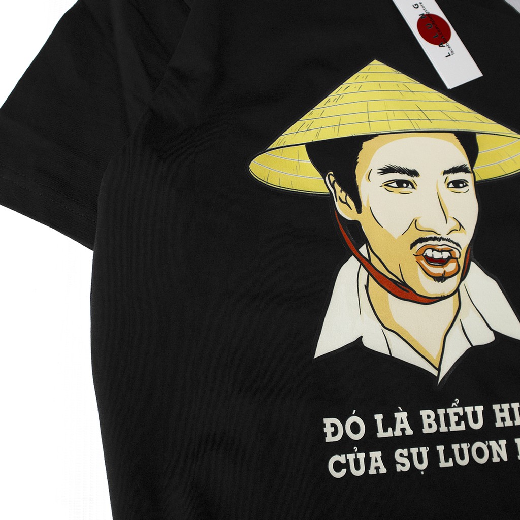 Áo Phông Cotton Unisex Hoạ Tiết Lươn Lẹo Mã 750