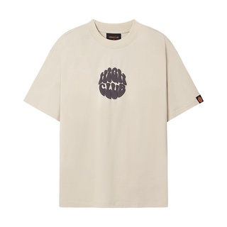 Áo thun nữ form rộng Guguno cotton cổ tròn in basic