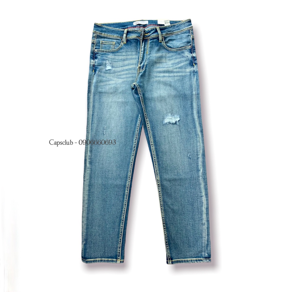 Quần Jeans Zara Wash Rách Size 36