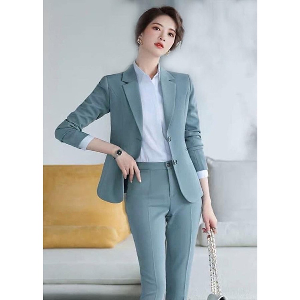 [Siêu Sale] [FreeShip] Bộ vest nữ nhiều màu thanh lịch, trẻ trung, công sở, văn phòng - 2022 | BigBuy360 - bigbuy360.vn