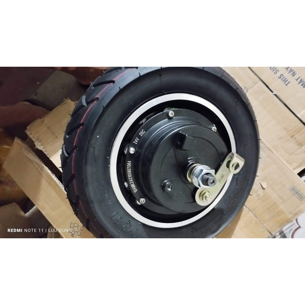 Động cơ 3 pha liền bánh 24v 250w 10ink