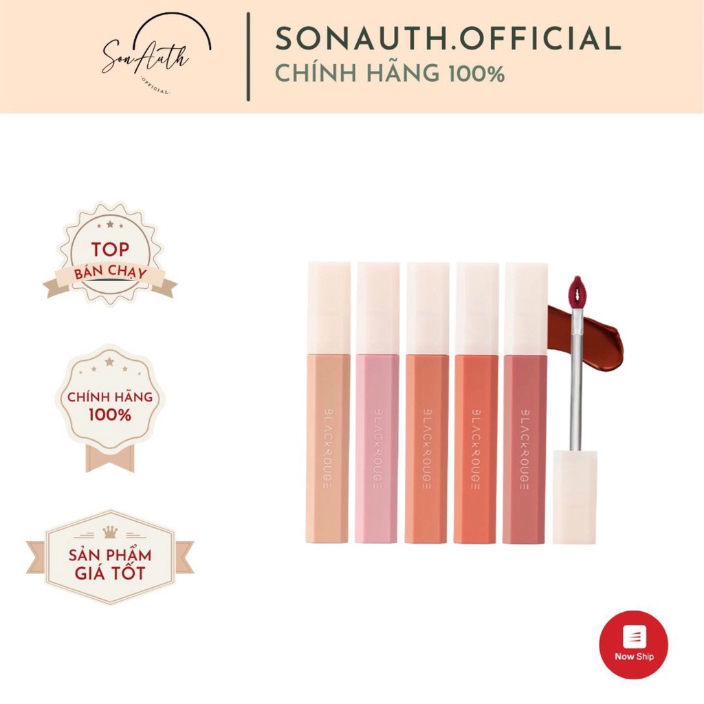 Son kem Black Rouge Half & Half Water Velvet