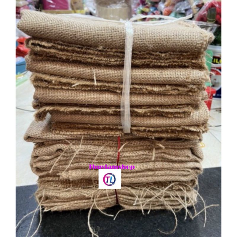 Vải bố trang trí lạ mắt độc đáo khổ 1mx1m2