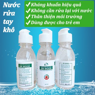 [Miễn phí ship] Nước Rửa Tay Khô DR WOOD 100ml