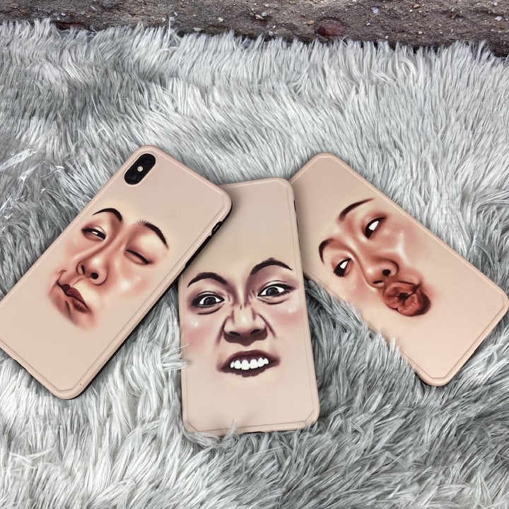 Ốp Lưng iPhone hình mặt người biểu cảm độc đáo cho iPhone 7/8/SE/7Plus/8Plus/X/XS/XR/XSMAX/11/11Pro/11Max - Mã TZAC241