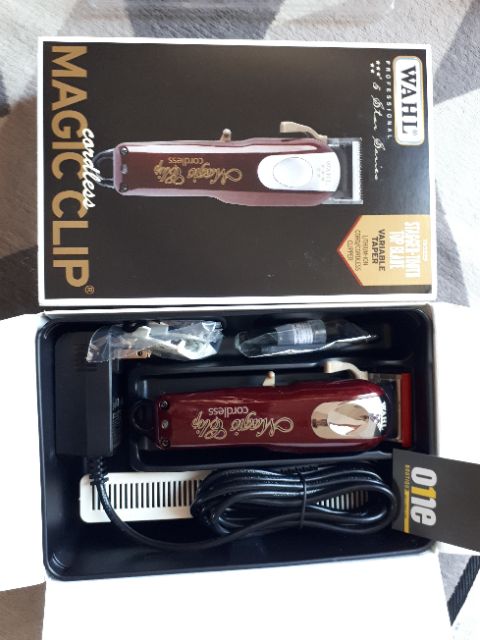 Combo tông đơ Mỹ Wahl Magic Clip Pin 2018 và 2 cữ thép 1.5mm & 4.5mm