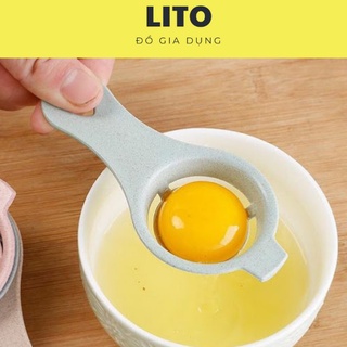 Dụng cụ tách lòng đỏ trứng bằng lúa mạch đủ màu