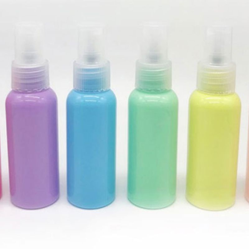Chai Nhựa Rỗng 50ml Màu Sắc Ngọt Ngào Đựng Mỹ Phẩm Tiện Dụng