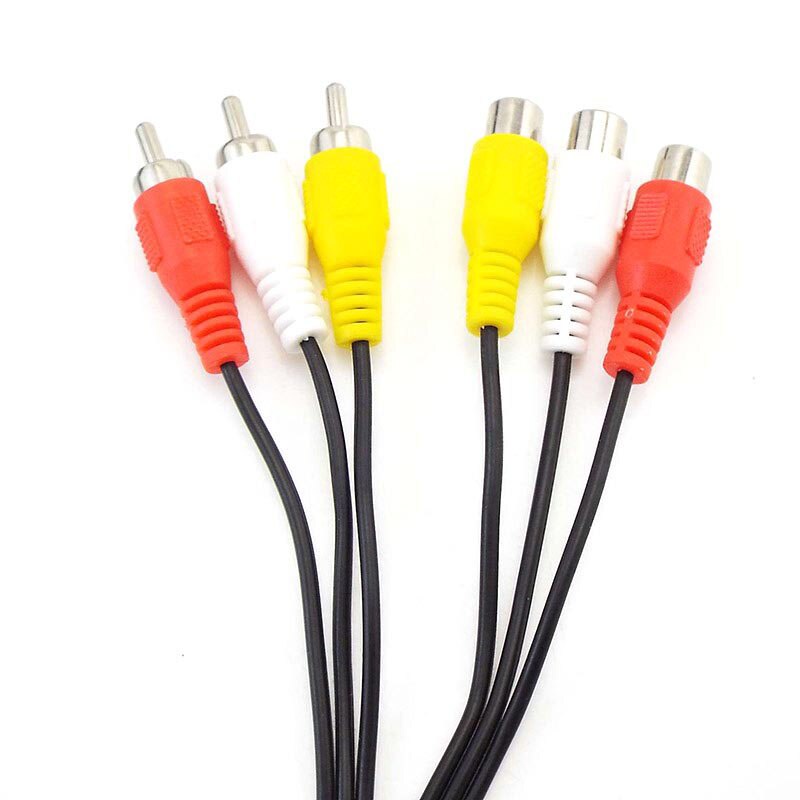 Dây Cáp AV Nối Dài 0.5M 1M 3M 5M VNK2 Male Sang Female 3Rca M F