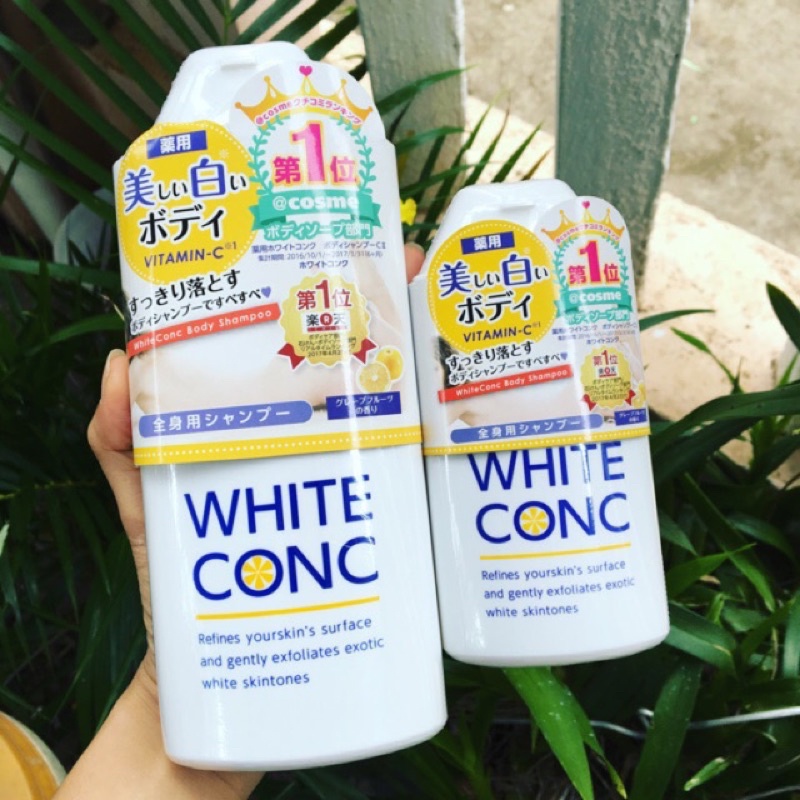 Sữa tắm trắng da white conc nhật bản 360ml