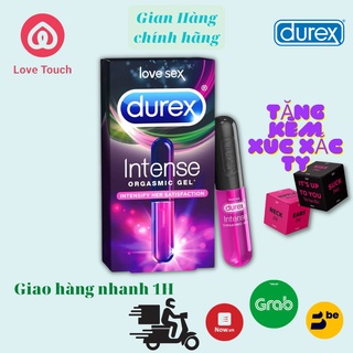 Gel bôi trơn Durex Intense Orgasmic 10ml kích thích tăng khoái cảm nữ