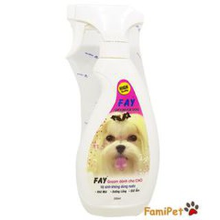 Xịt Khử Mùi Fay Groom Cho Chó 350ml