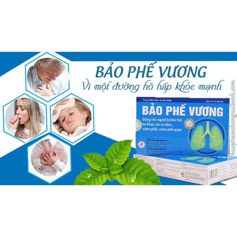 Bảo Phế Vương - hỗ trợ giảm ho, viêm phế quản - CN83