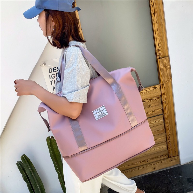 Túi du lịch size đại chất vải dù chống nước quai đeo chắc chắn 1037