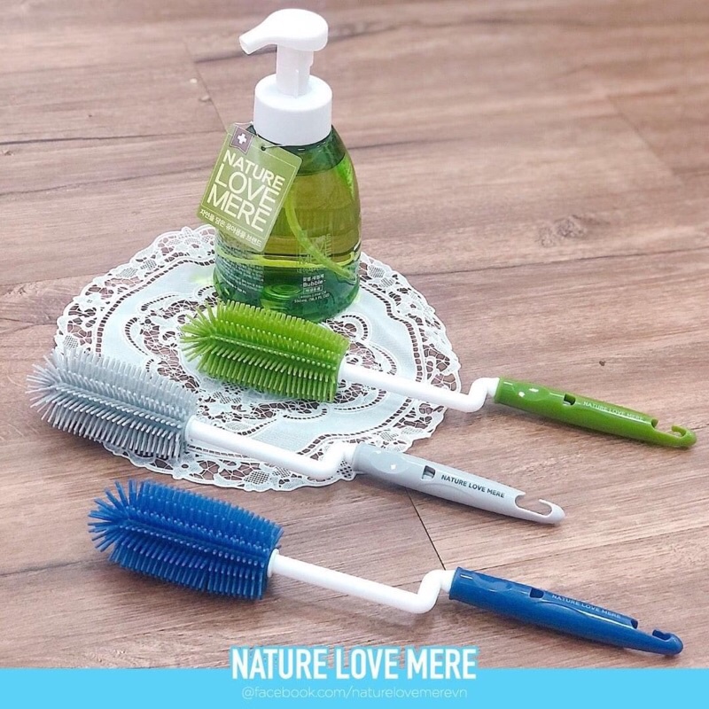 Nước rửa bình sữa Nature Love Mere Hàn Quốc cao cấp an toàn từ tự nhiên chai/ túi 550/500ml