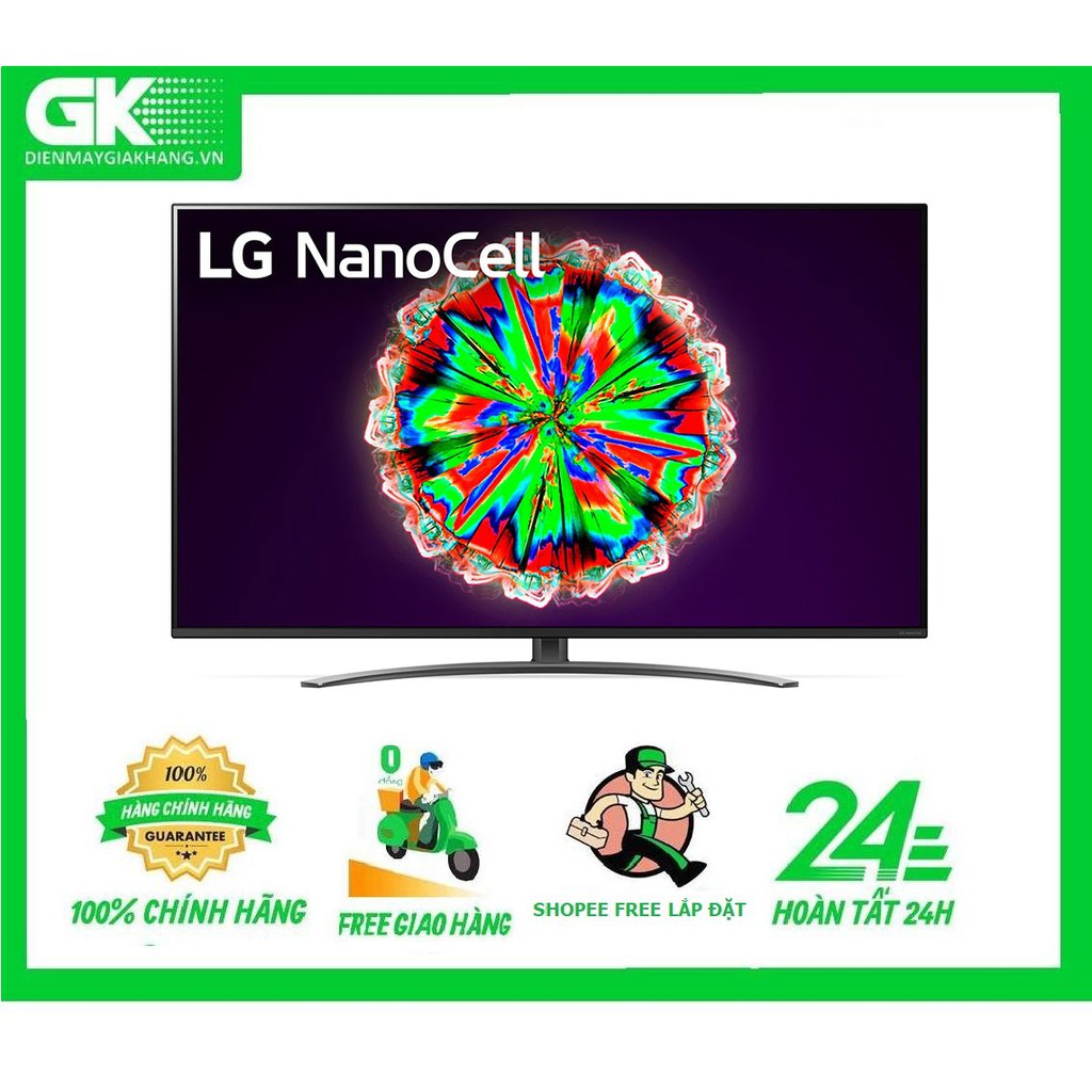 49NANO81TNA - MIỄN PHÍ CÔNG LẮP ĐẶT - Smart Tivi NanoCell LG 4K 49 inch 49NANO81TNA Mới 2020 - HỒ CHÍ MINH