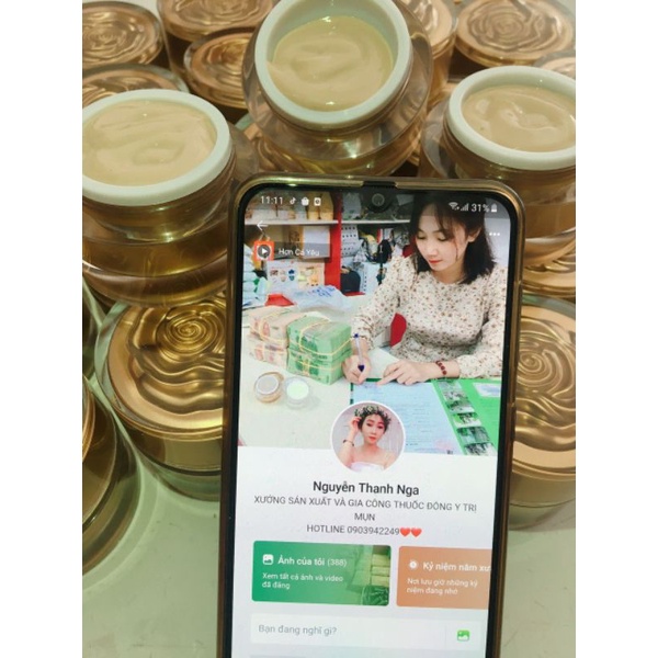 Kem Tái Tạo Da Đông Y Lotion Handmade