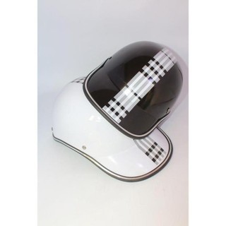 [FLASH SALE] Mũ Bảo Hiểm Lưỡi Trai Thời Trang Nam Nữ Sọc Kẻ ❤️freeship❤️ Mũ Gọn Nhẹ Phong Cách