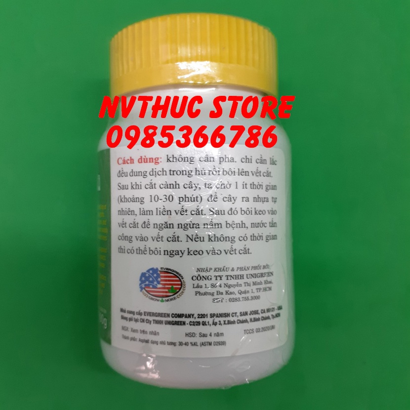 Keo đen liền sẹo vỏ cây của Mỹ loï 100g