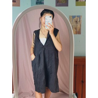 đầm hoddie 2hand