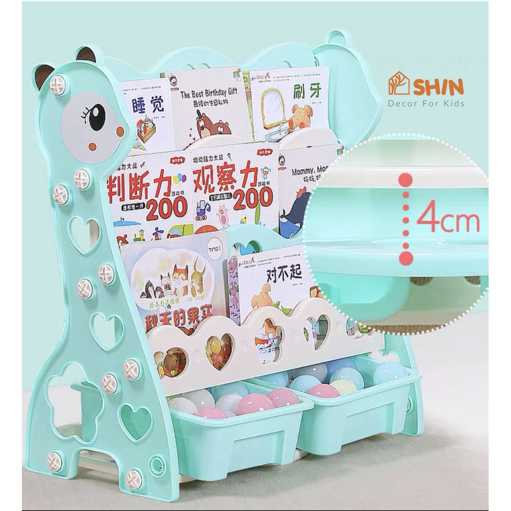 Kệ sách giá sách phòng trẻ em