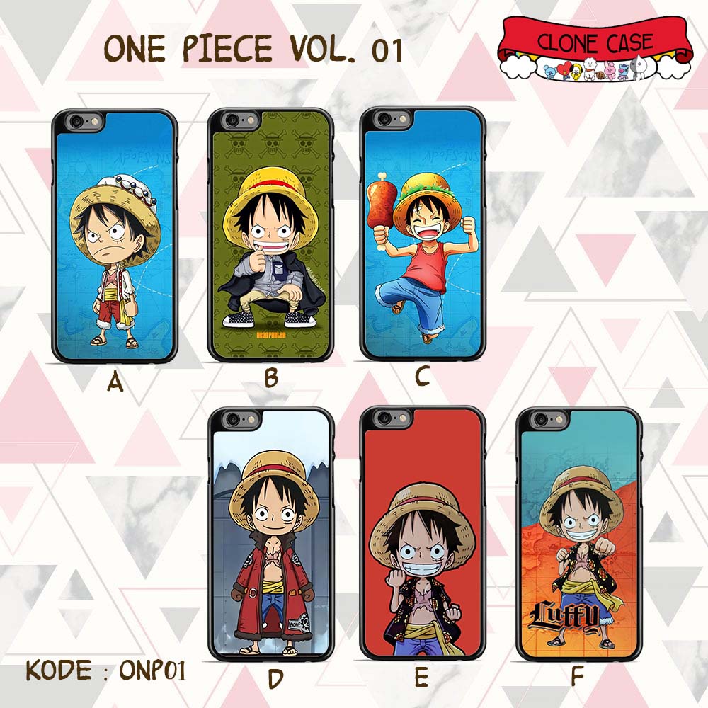 Ốp lưng cứng ONE PIECE Samsung E5 E7 Grand 2 J1 2016 Ace Mini J2 core Prime Pro J3 2016 J4 J6 J8 Plu