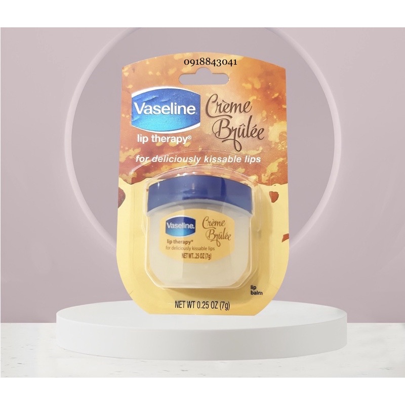 Vaseline dưỡng môi dưỡng ẩm cho da khô của Mỹ