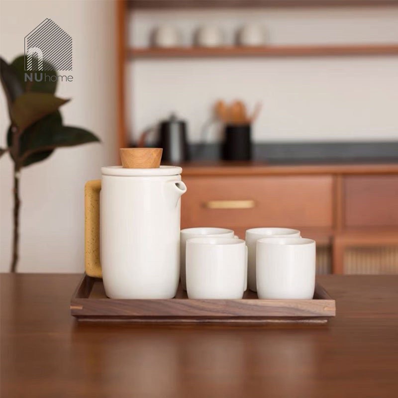 nuhome.vn | Khay gỗ chữ nhật - Insu, khay gỗ cao cấp thiết kế đơn giản được sản xuất với đường nét tinh xảo