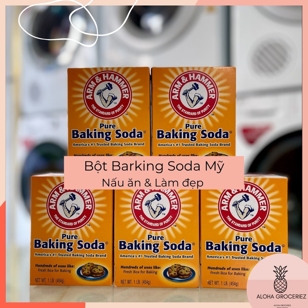 BỘT BARKING SODA ARM&HAMMER ĐA CÔNG DỤNG 454g Mỹ