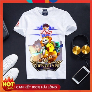 Áo liên quân cổ tròn - Zuka thú bông - ao chất hót