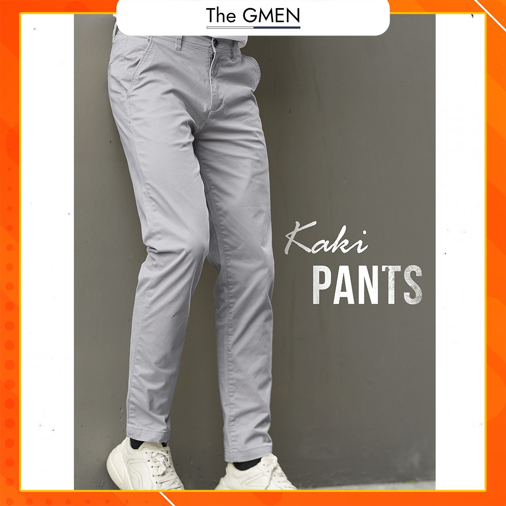 Quần kaki dài nam The GMEN Comfy Pants 100% cotton phong cách thời trang cao cấp