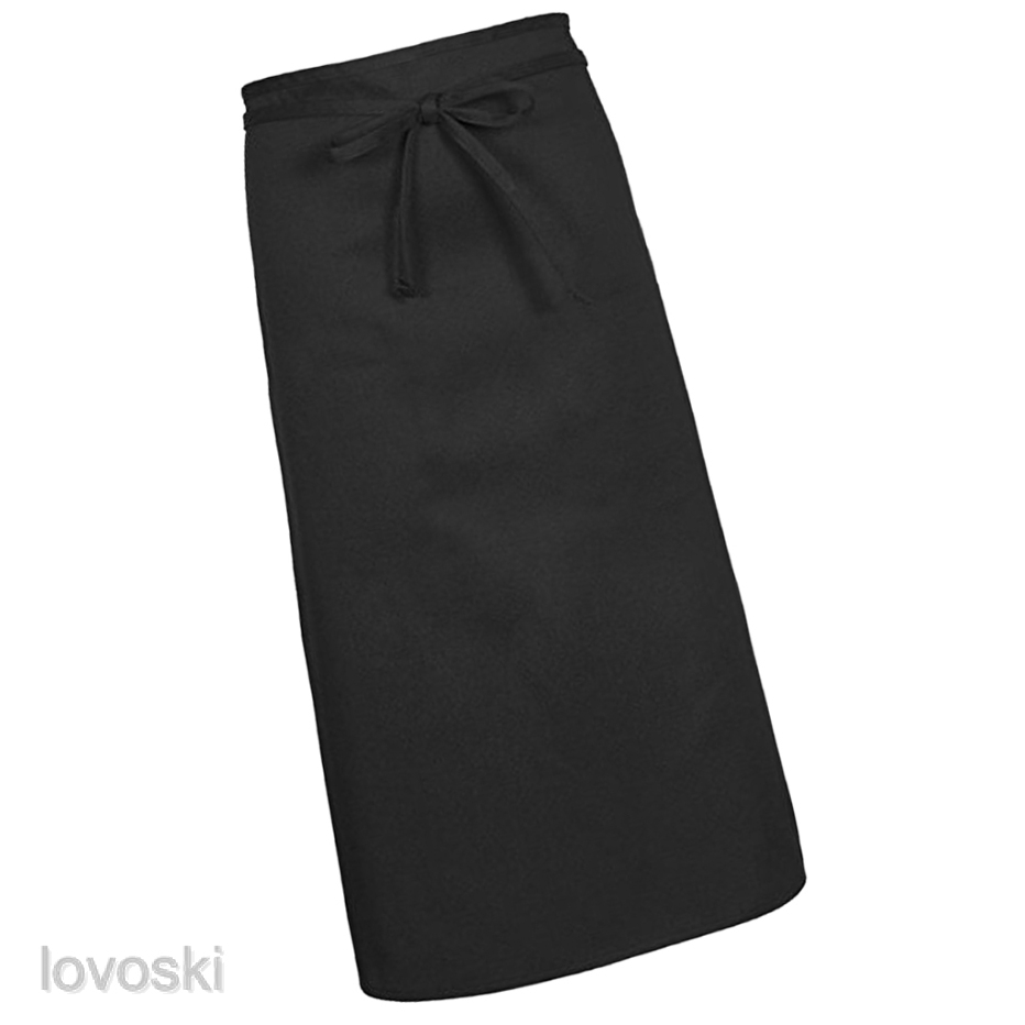 Tạp Dề Nấu Ăn Màu Đen Unisex