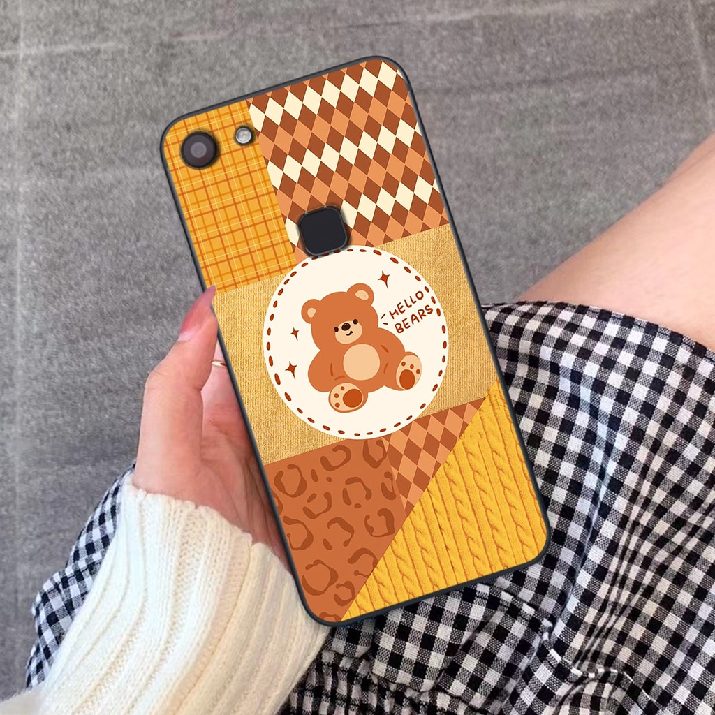 Ốp lưng Vivo V7 / V7 PLUS happy day, gấu bear dễ thương - BỀN - ĐẸP -BAO GIÁ TOÀN THỊ TRƯỜNG