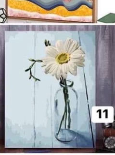 Tranh tự tô vẽ hàng sẵn