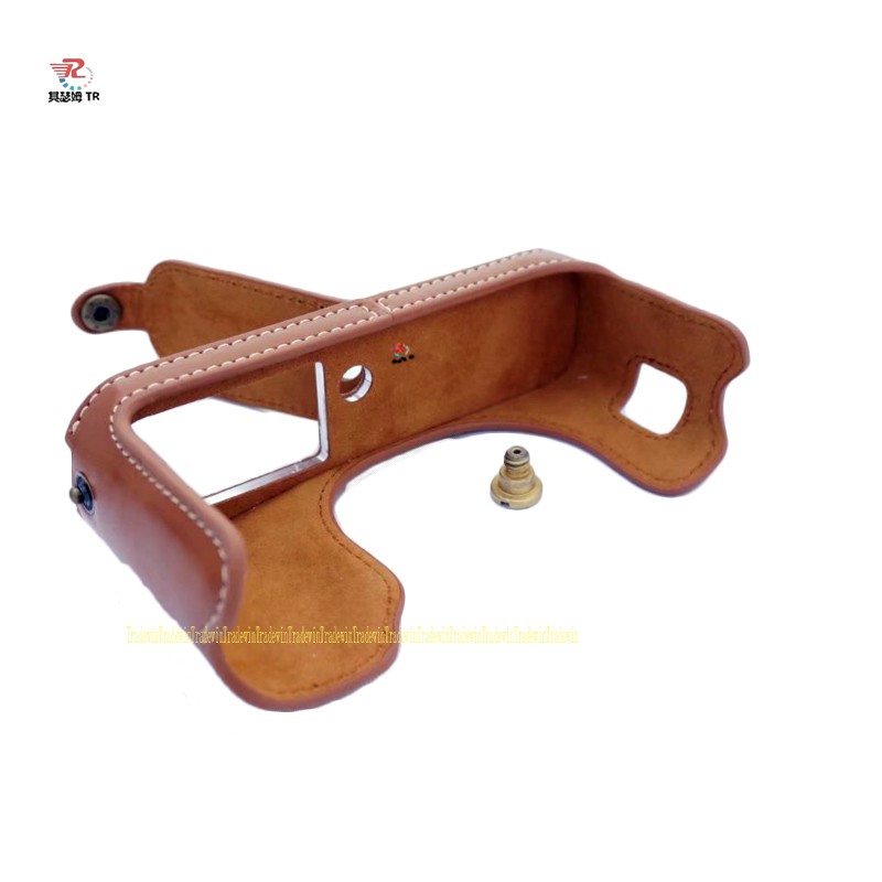 Bao Da Pu Cho Máy Ảnh Fujifilm X100F Với Dây Đeo Tay