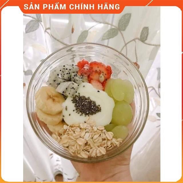 1kg yến mạch úc tươi giảm cân nguyên chất có thực đơn gửi kèm, date mới