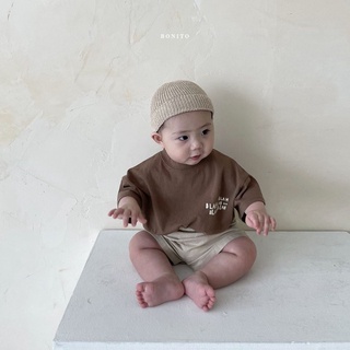 [LabeRy_nội địa Hàn_ made in Korea] Áo thun trơn chữ Bonito