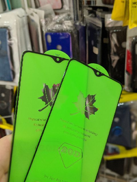 Kính cường lực Redmi Note 8 Pro 20D Full màn full keo viền mỏng ( tặng keo mép )