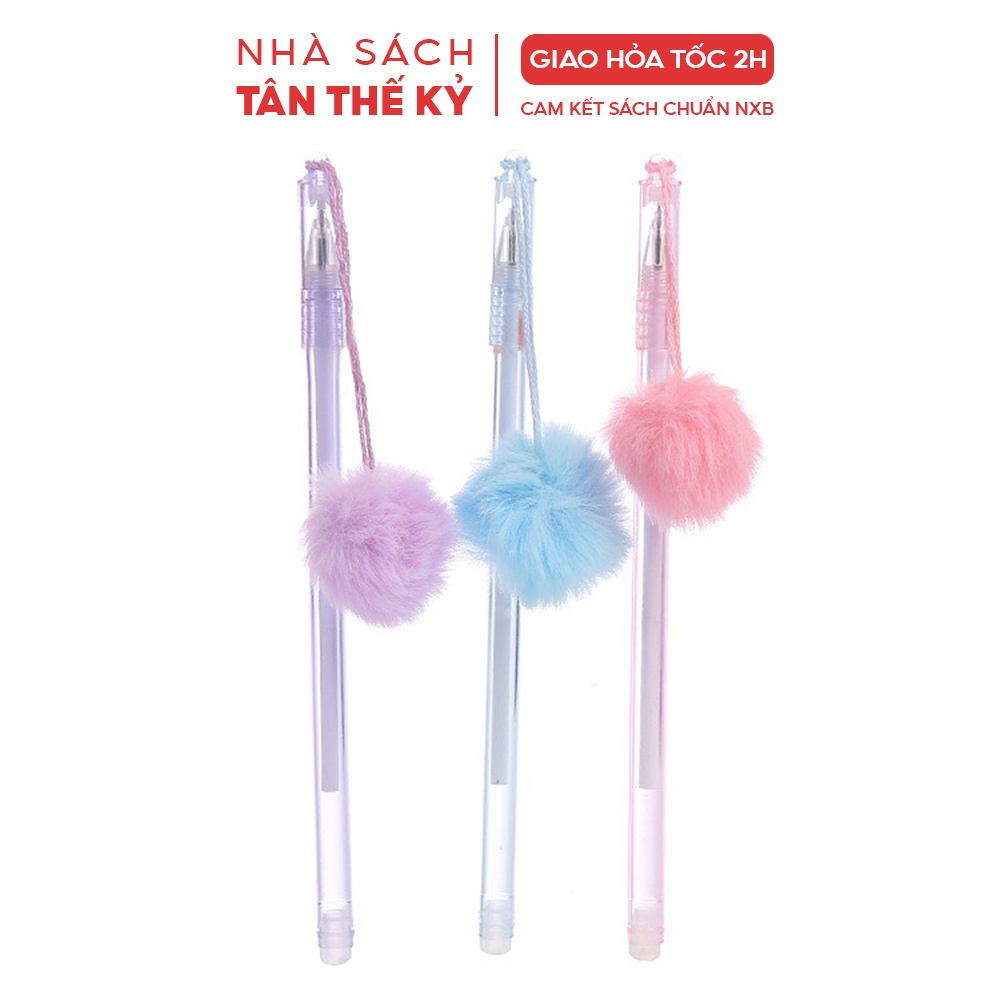Bút mực nước đen Pison 0.5mm họa tiết móc xích nhiều hình ngộ nghĩnh