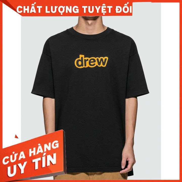 Áo phông nam nữ áo thun tay lỡ form rộng chất cotton co giãn Drew - Áo thun unisex | BigBuy360 - bigbuy360.vn