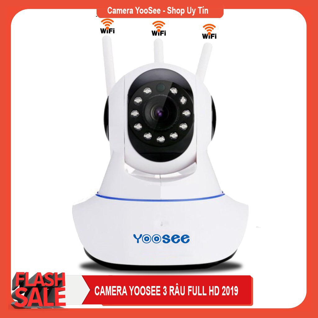 Camera IP Yoosee 3 Râu Xoay 360 Tiếng Việt Mới 2019 | BigBuy360 - bigbuy360.vn