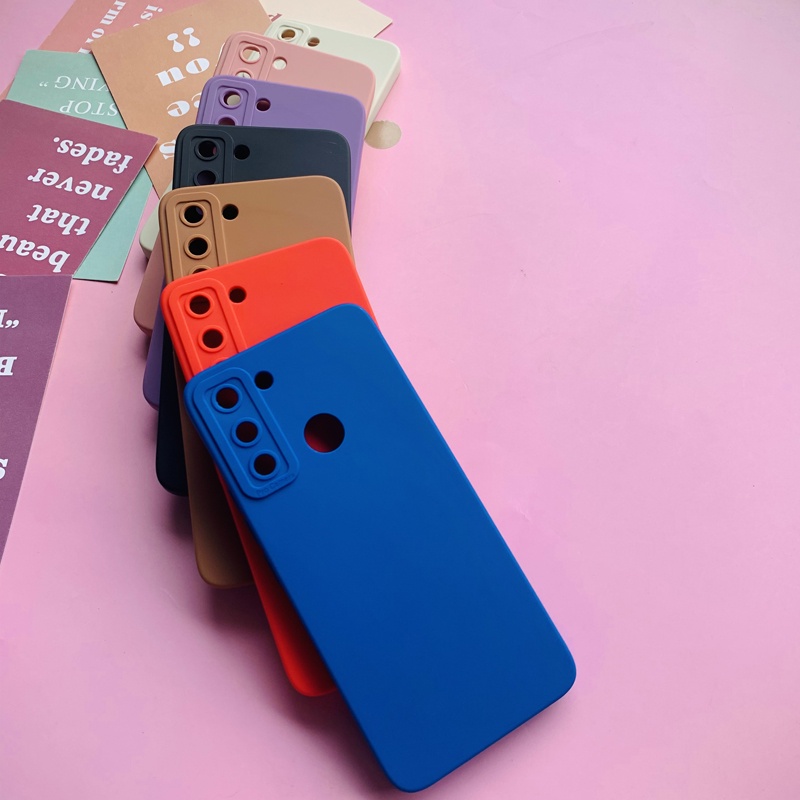 Ốp Điện Thoại TPU Silicone Màu Nhám Cho Tecno POP 5 Lte BD4