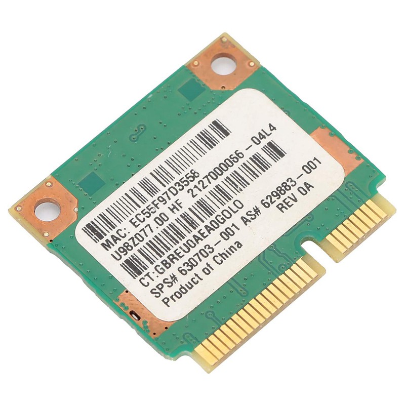 Card Mạng Wifi Rt5390 Nửa Mini Pciie Giao Diện 802.11b / G / N Cho Máy Tính Hp | BigBuy360 - bigbuy360.vn