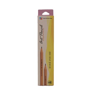Bút Chì Gỗ Mỹ Thuật 3B 4B 5B 6B [FREESHIP 70K]