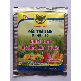 Phân bón đầu trâu 5-45-10 ra nhiều hoa - gói 10gr