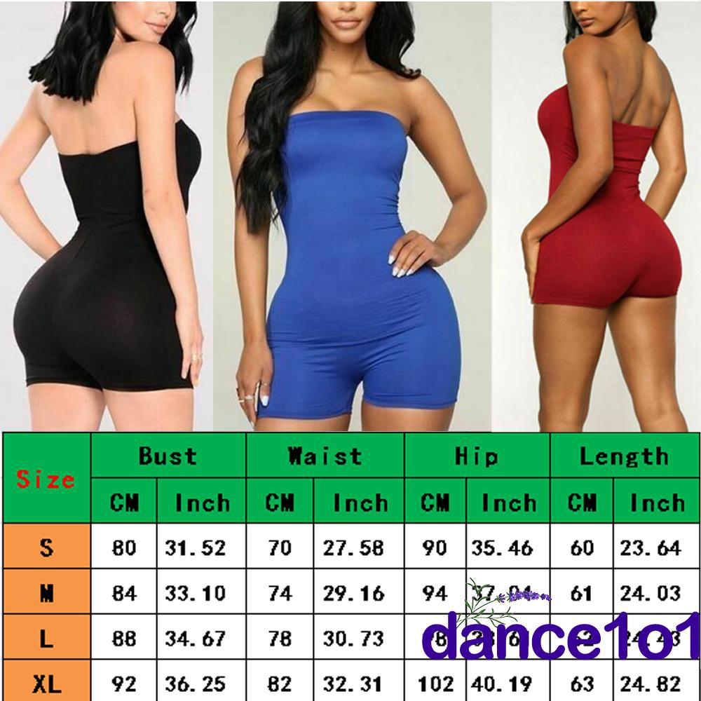 ☛JU-Women Slim-fit jumpsuit Holiday Mini Playsuit Ladies Summer Shorts Jumpsuit