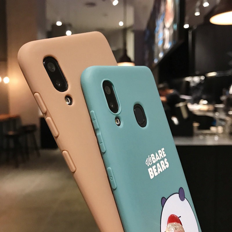 Ốp lưng Huawei Y9 Y9S Y7 Y6 Y6P P30 Nova 2i 3i 3e 5T Pro Prime Lite 2018 2019 2020 Cartoon Bear Soft Case