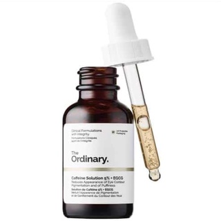 (Hàng Anh, có bill ) Serum mờ thâm, giảm bọng mắt The Ordinary Caffein Solution 5% + EGCG
